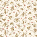 108" Wide Backing - Cream Ditsy Floral - Henry Glass - 1121-42