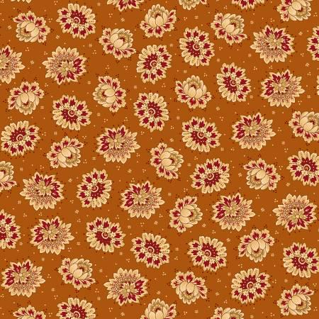 Orange Tossed Blossoms - Quiet Grace - Kim Diehl - Henry Glass - 920-30