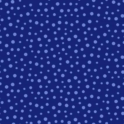Navy Blue Irregular Dots - World of Susybee - SB20171-780