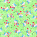 Oink Moo - Cows - Blank Quilting - 9687-66 Green