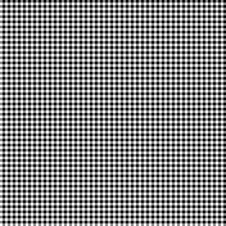 White Black Mini Gingham Classics - Wilmington Prints - 39161-199