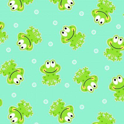 Frog - Comfy Flannel Print - A. E. Nathan Co. - NATCFP1020-11