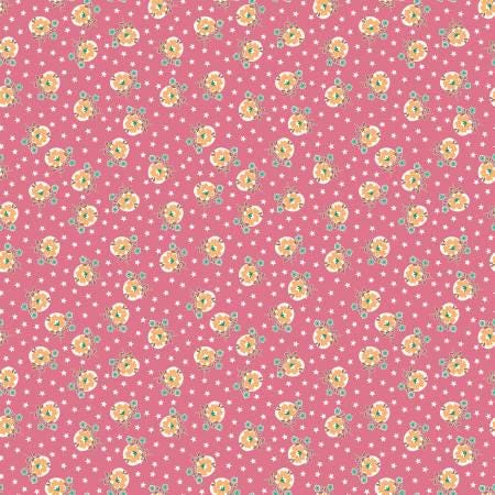 Lewis Tea Rose - Home Town - Lori Holt - Riley Blake - C13585R-TEAROSE