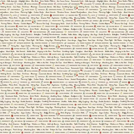 Natural Love Letters - My Favorite Things - Poppie Cotton - FT23717