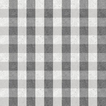 Plaids Buffalo Check Gray - Riley Blake Designs - C635R-GRAY