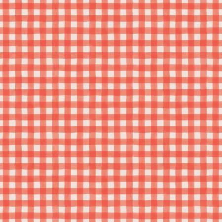 Gingham Poppy - Sweet Picnic - Riley Blake Designs - C12093R-POPPY