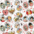 Key to My Heart - White - All My Heart - J. Wecker Frisch - Riley Blake Designs - CD14135R-WHITE