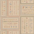 108" Wide Backing - Multi Sampler Patch - Marcus Fabrics - R360923D-MULTI
