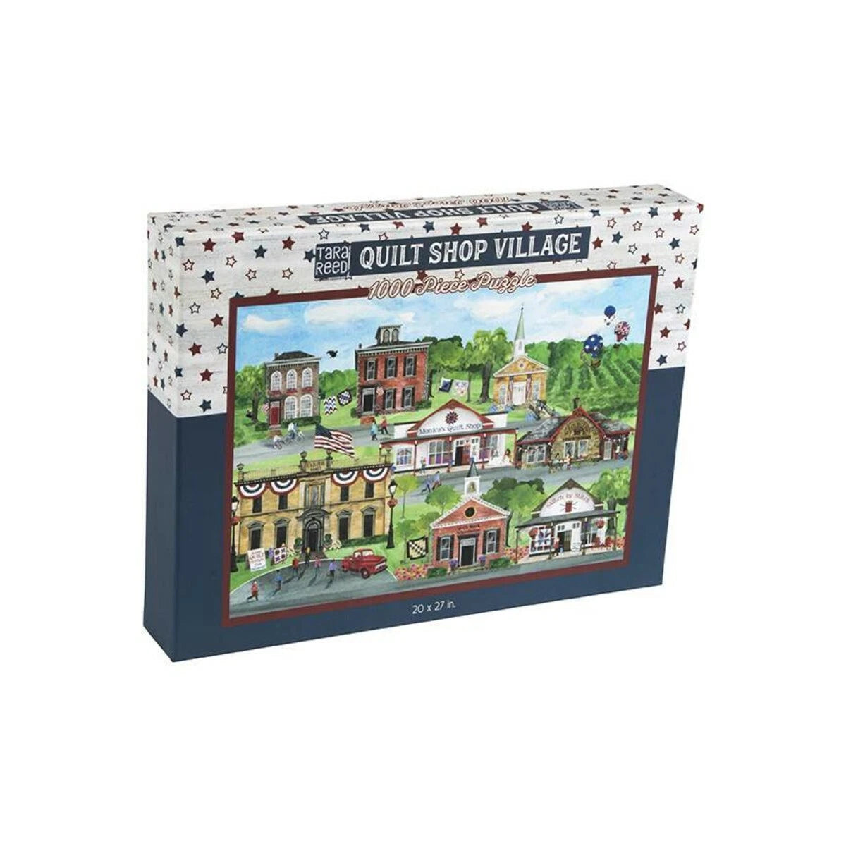 Quilt Shop Village 1000 piece puzzle